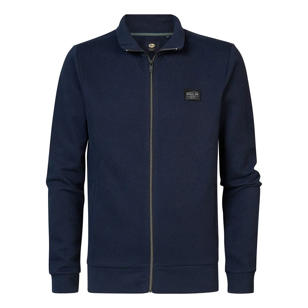

Толстовка Petrol Industries M-3040-SWC343 half zip, синий