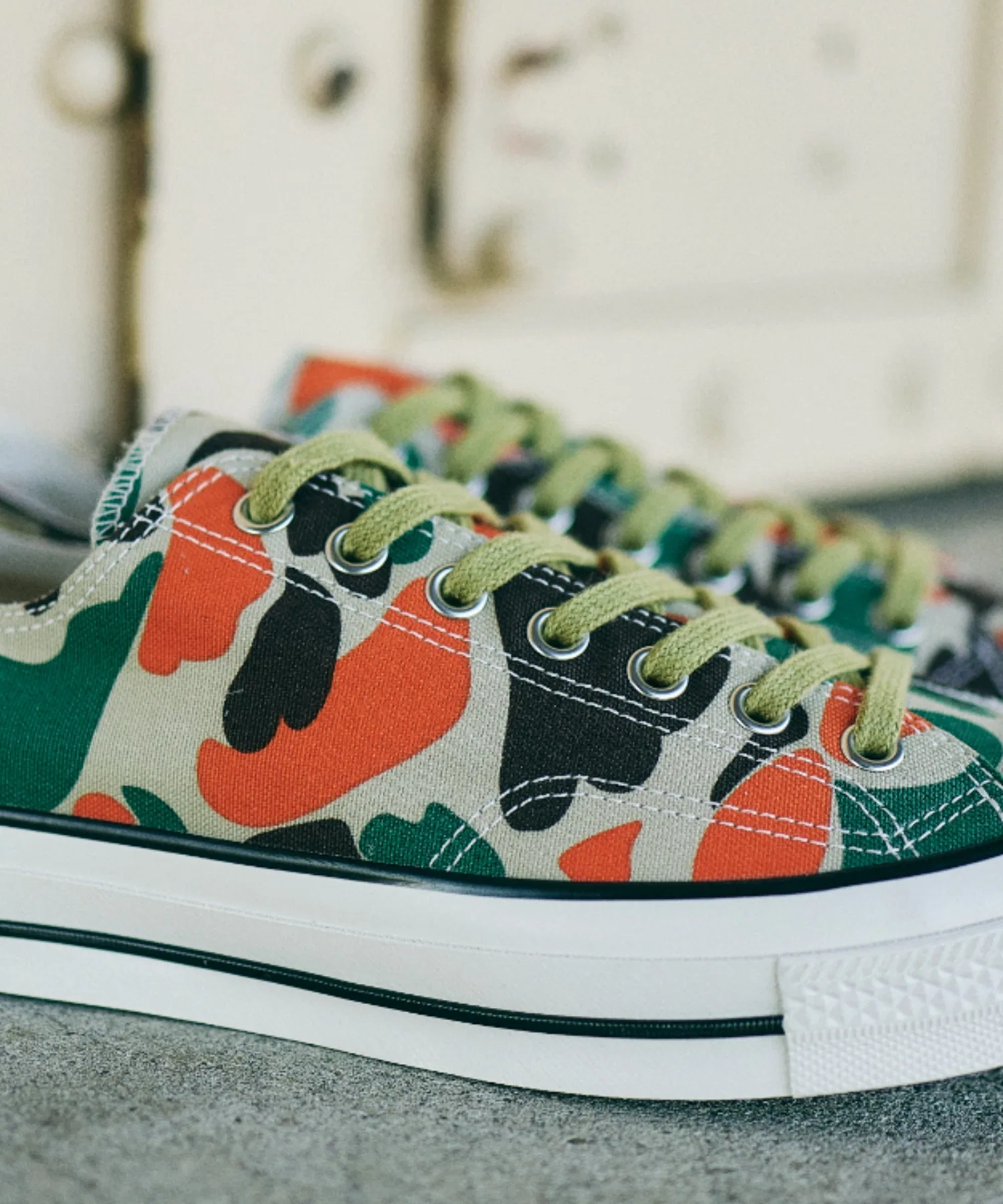 Мужские кроссовки Converse ALL STAR LGCY 83CAMO OX хаки — фото 4