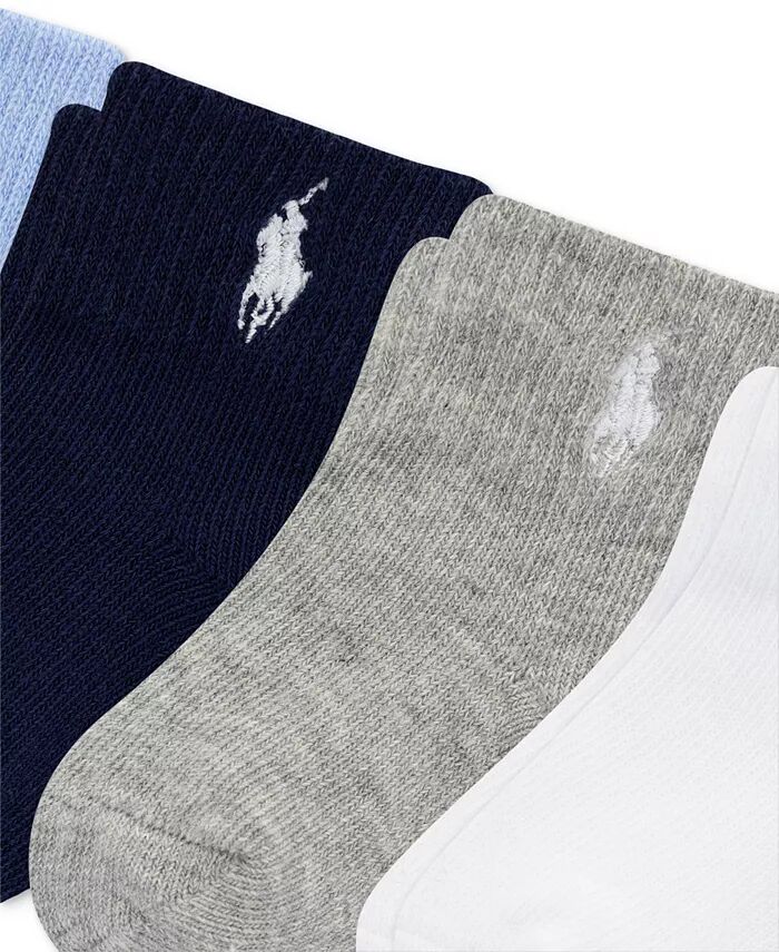 Носки Polo Baby Essential для мальчиков, упаковка из 7 шт Polo Ralph Lauren, синий — фото 3