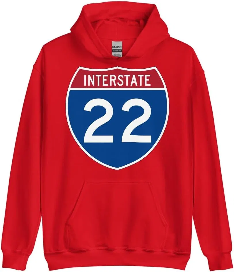 Толстовка Interstate 22 Generic, красный