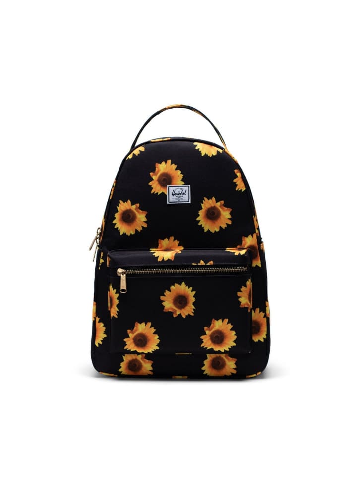 

Herschel Рюкзак Nova Mid-Volume Sunflower Field черного цвета