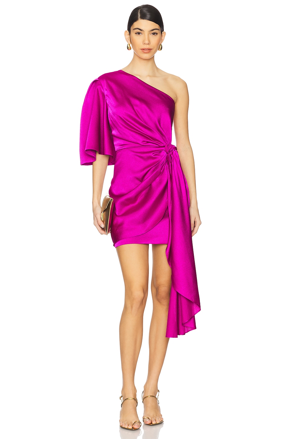 

Мини-платье Marcie от Solace London, fuchsia