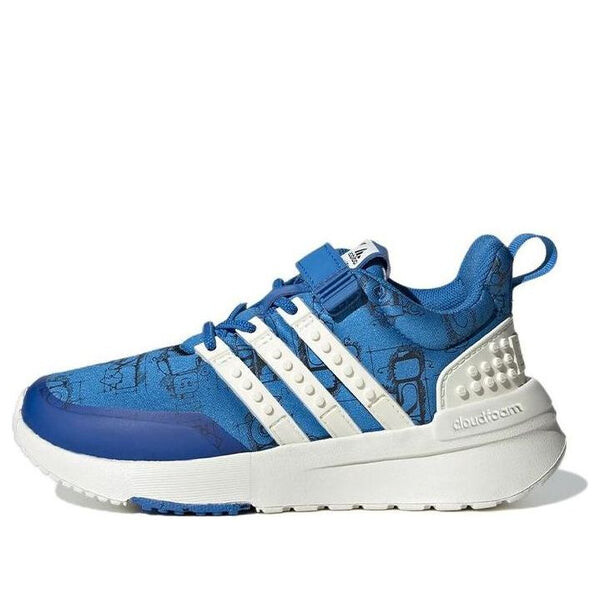 

Кроссовки lego x racer tr 'shock blue off white' Adidas, синий