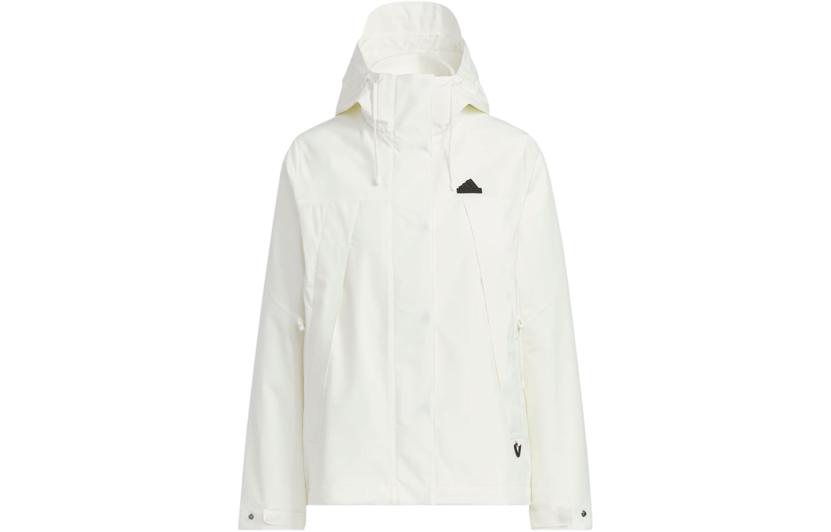 

Adidas CITY ESCAPE 3-в-1 флисовая куртка, куртка, пальто, женская, нефритово-белая