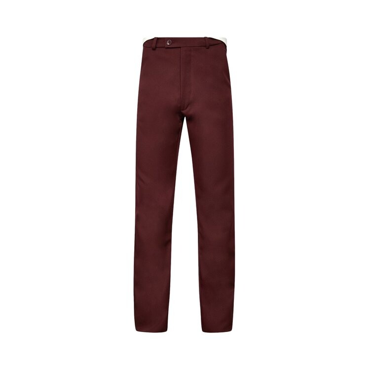 

Брюки Martine Rose Rolled Waistband Tailored Trouser, красный