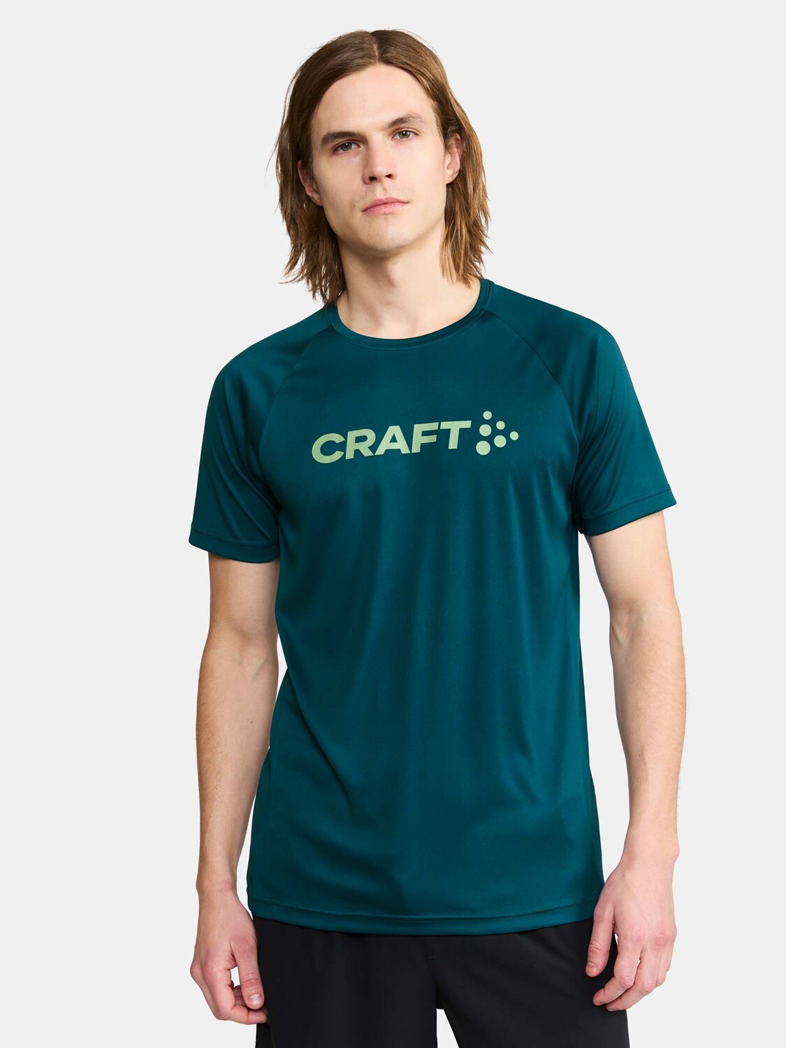 

Футболка Craft CORE ESSENCE LOGO TEE, зеленый