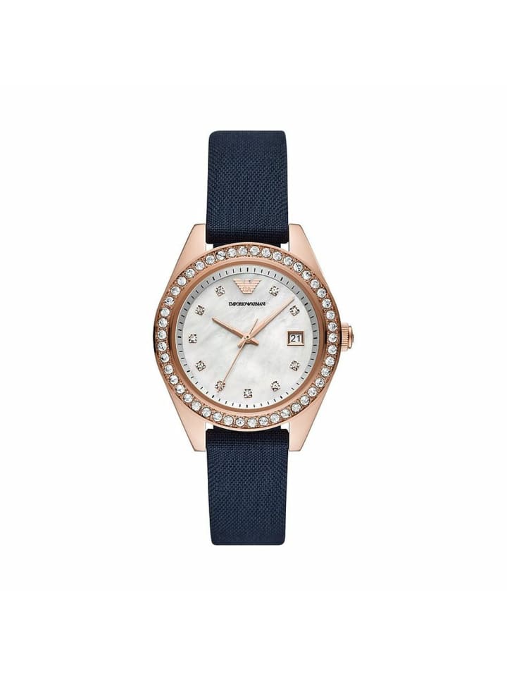 

Armani Аналоговые женские часы синего цвета