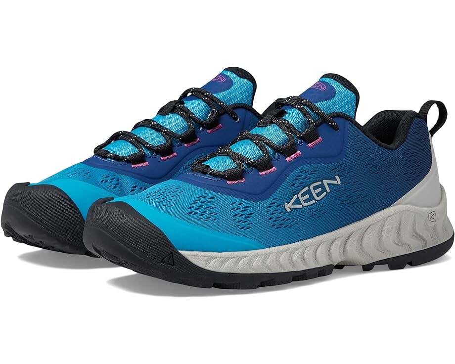 

Походные ботинки KEEN Nxis Speed, цвет Fjord Blue/Ombre