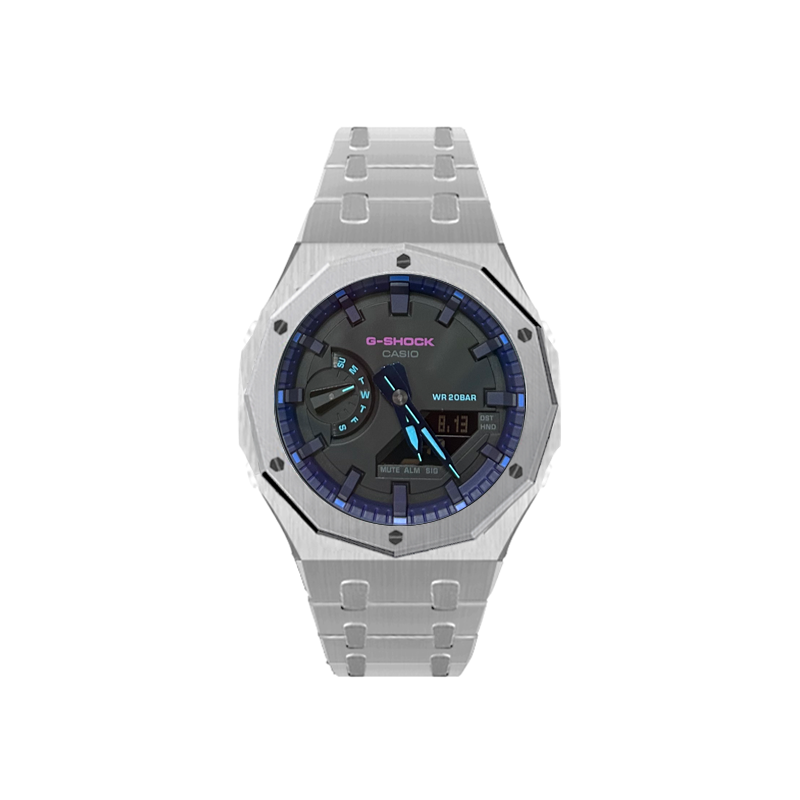 

CASIO Унисекс-часы с двумя жидкокристаллическими/аналоговыми дисплеями, черные