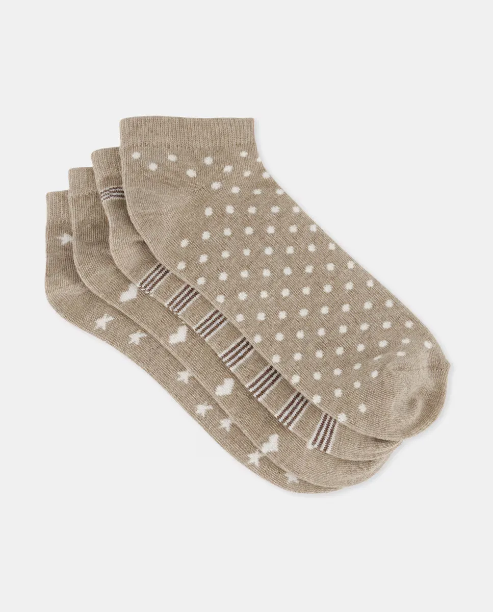 

Набор женских носков Easy Wear, коричневый