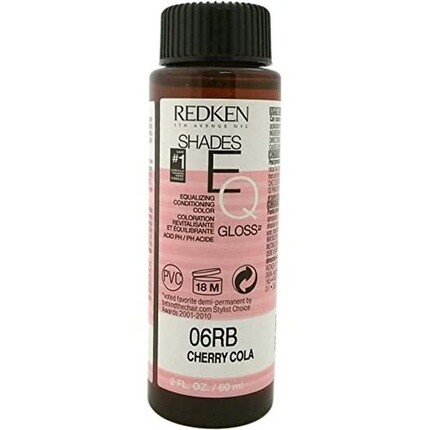 

06Rb Краска для волос Shades Eq Color Gloss Cherry Cola 60 мл, Redken