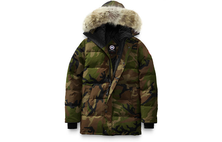 

Мужской пуховик Canada Goose, цвет camouflage