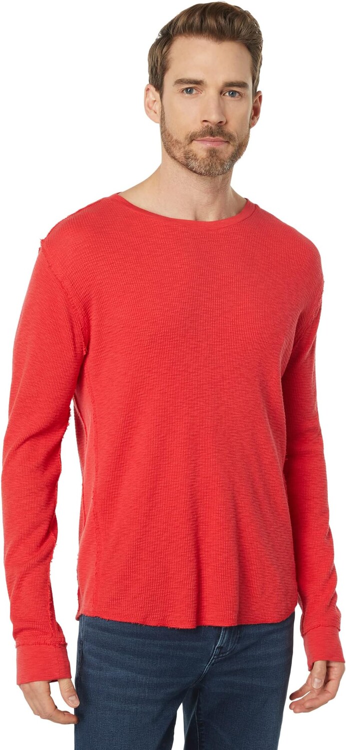 

Рубашка Lucky Brand Garment Dye Thermal Crew, цвет True Red