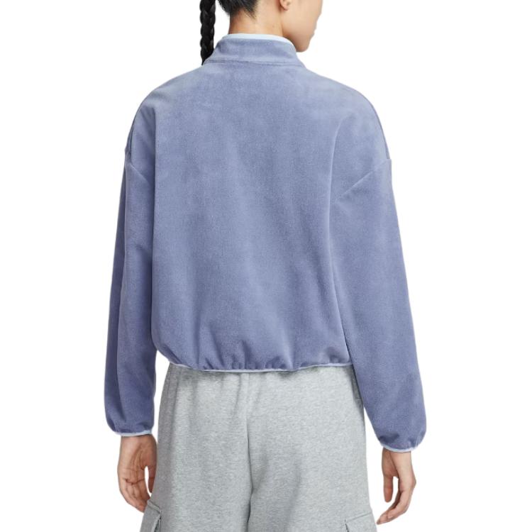 Куртка Sportswear Club Fleece для женщин Nike, indigo — фото 3
