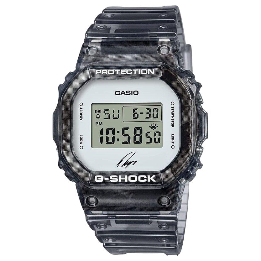 

CASIO G SQUAD часы с кварцевым механизмом и ремешком из смолы, мужские, серый циферблат