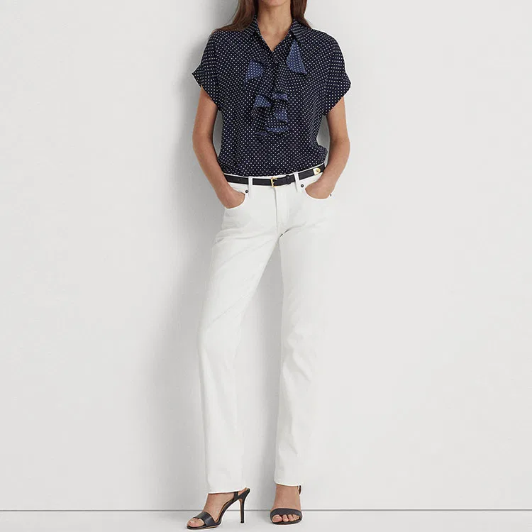Рубашка женская Polo Ralph Lauren Marine Blue — фото 3
