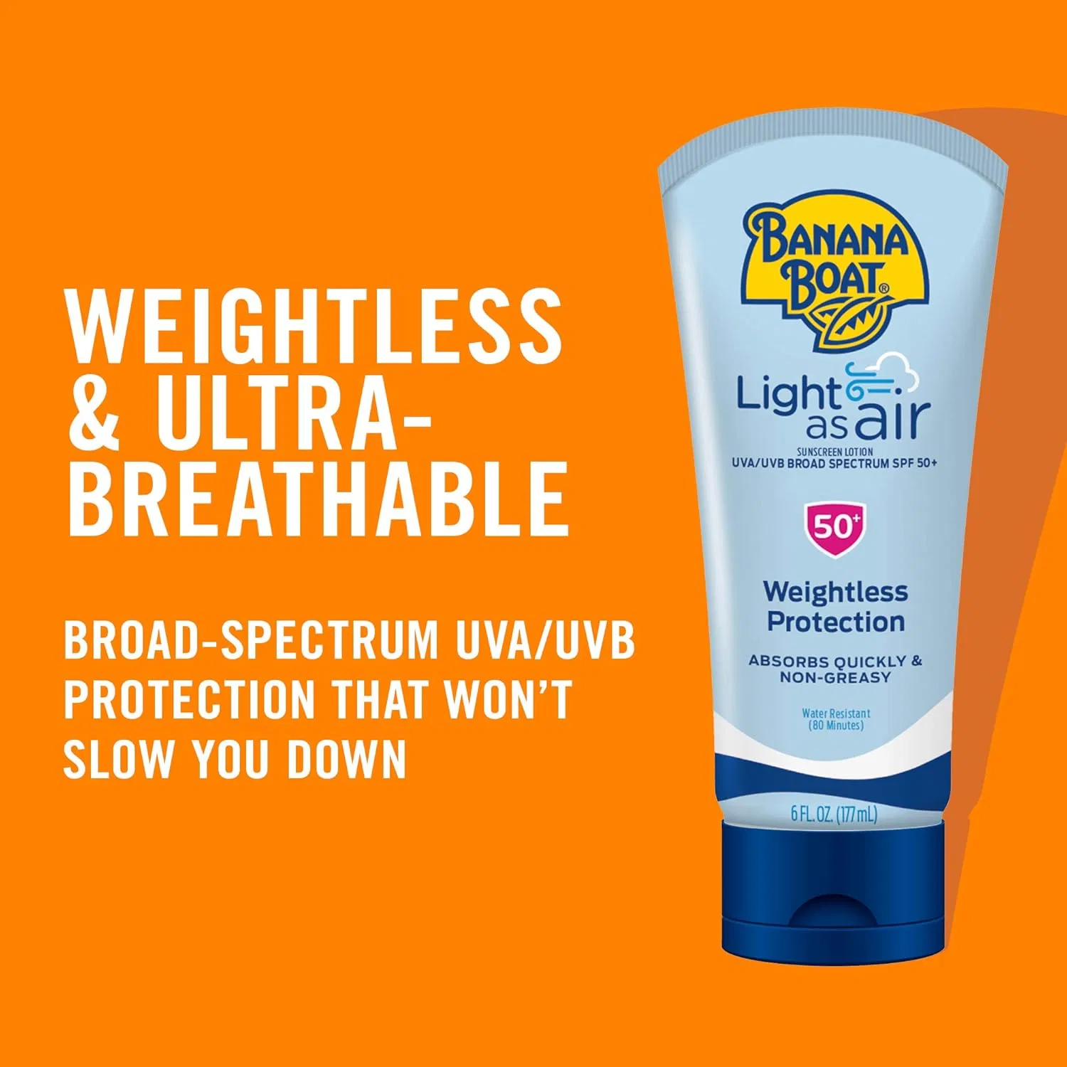 Солнцезащитный лосьон «Light As Air» SPF 50 от Banana Boat Banana Boat — фото 3