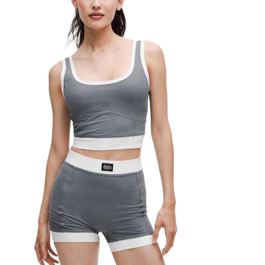 

Майка спортивная женская Sun Gray/SOGY Lululemon, серый