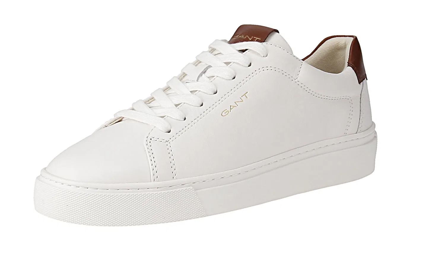 Кроссовки низкие из кожи Gant, белый