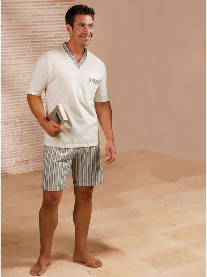 

Götting Коротенькие шорты в естественную полоску