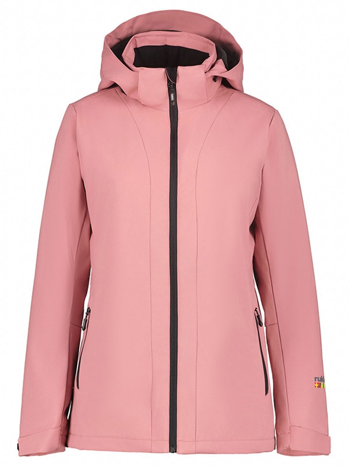 

Куртка софтшелл rukka Funktionsjacke Pennala, розовый