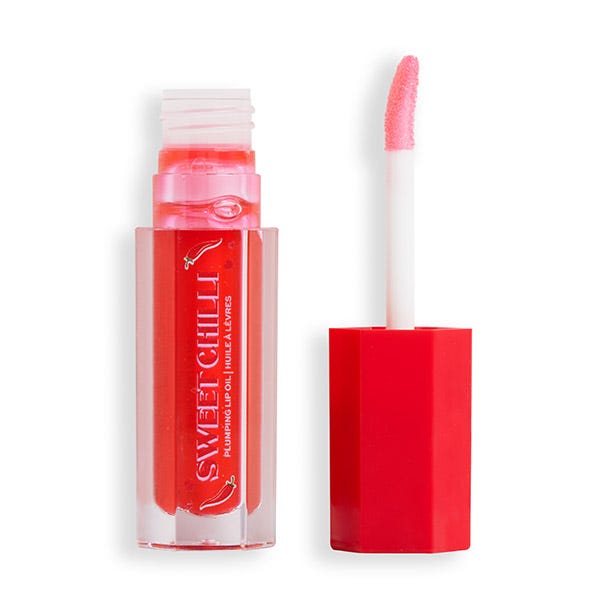 Масло для увеличения объема губ I HEART REVOLUTION Sweet Chilli Plumping Lip Oil, Red — фото 2