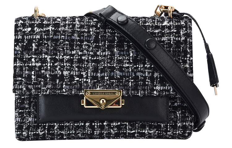 

Michael Kors Сумка через плечо Cece из ткани, средняя, женская, черная