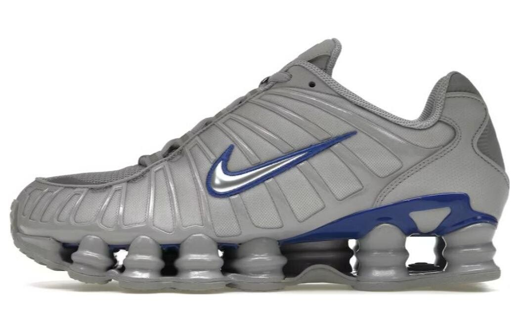 

Кроссовки Nike Shox TL Wolf Grey Metallic Silver Blue, серый