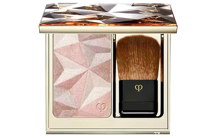 Clé De Peau Beauté Пудра для фиксации макияжа Radiant Glow Skin Pink, хайлайтеры Gem, естественное осветление, контурирование тона кожи — фото 3