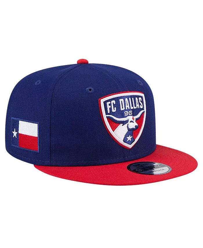 

Мужская синяя бейсболка FC Dallas 2024 Jersey Hook 9FIFTY Snapback New Era