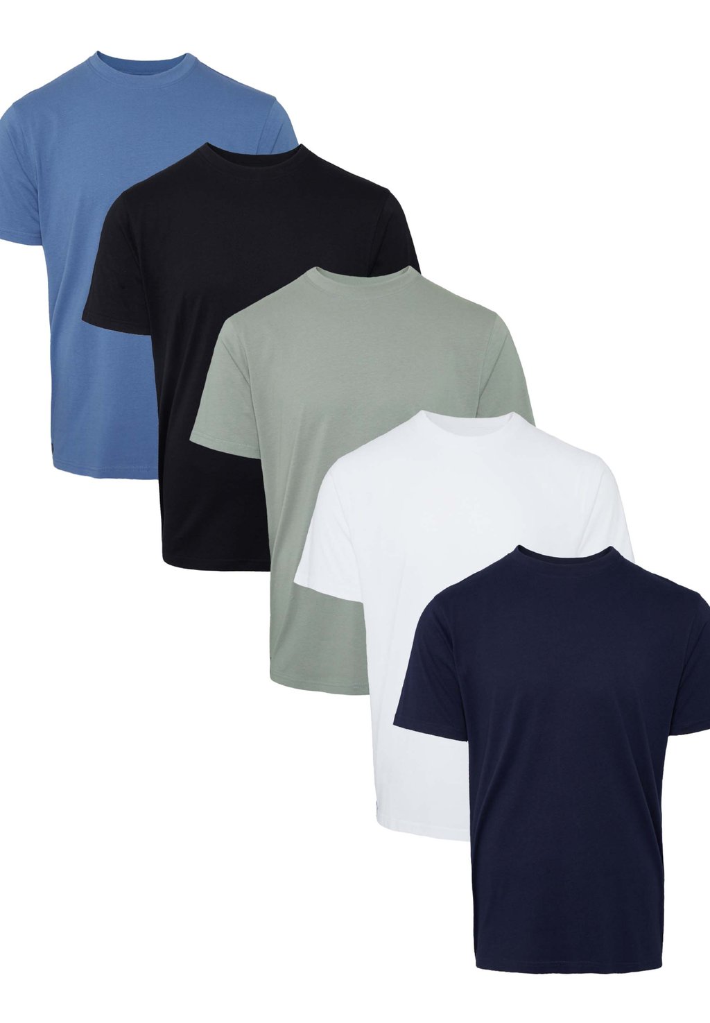 

Базовая футболка 5 PACK CORETTA Threadbare, мультиколор