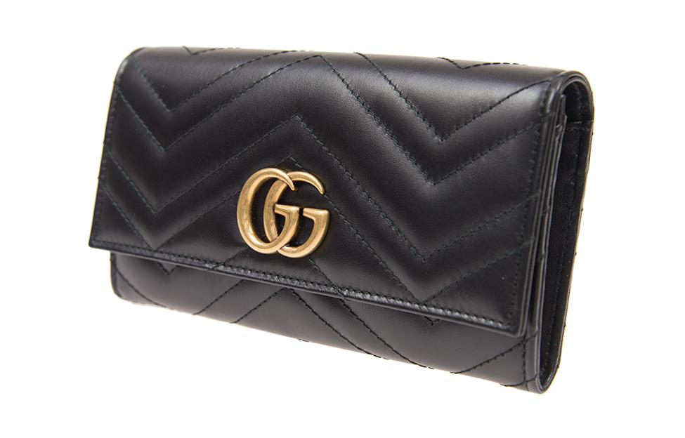 GUCCI Кошелёк GG Marmont из стёганой кожи — фото 2