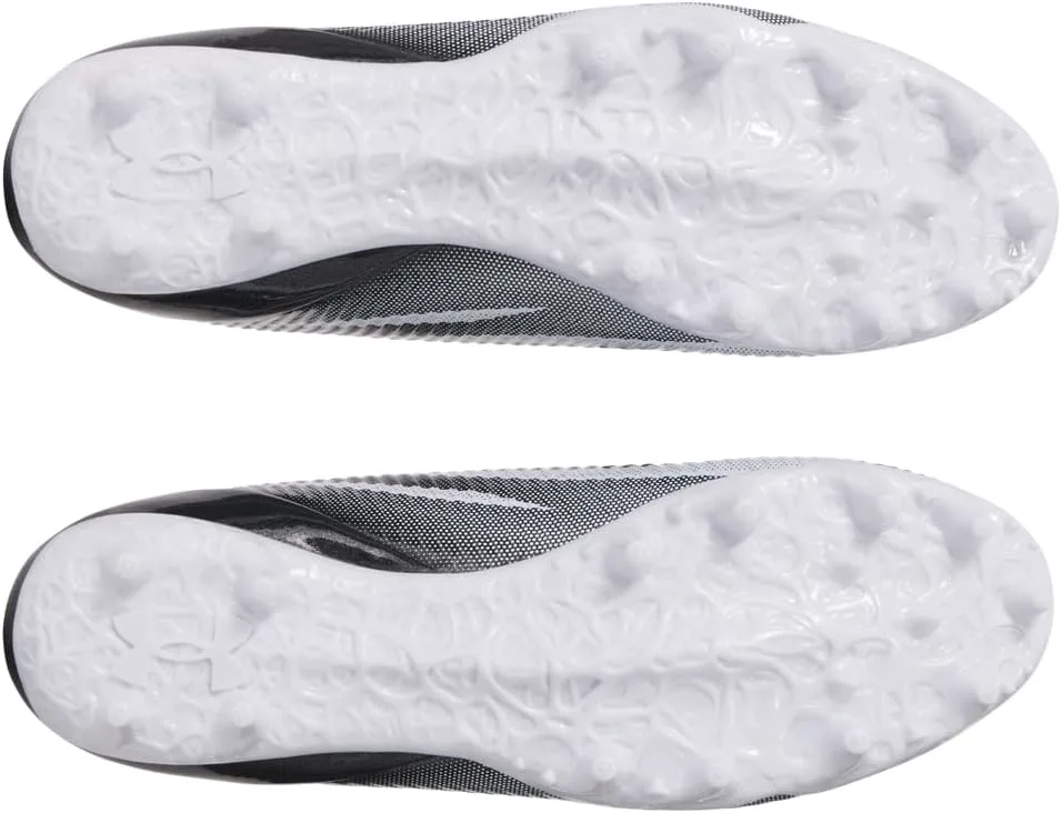 Футбольные бутсы Under Armour Blur Select для мужчин, черно-белый — фото 4