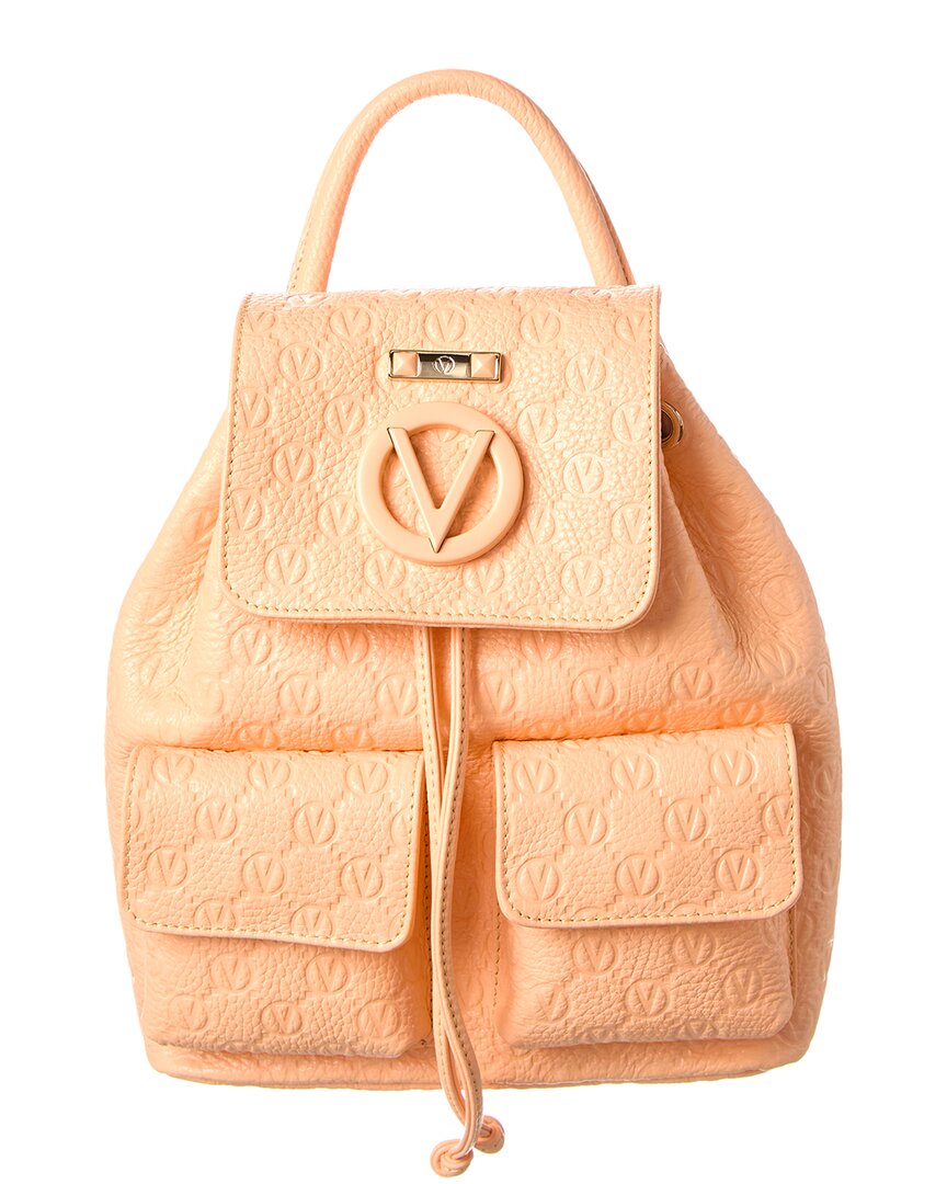 

Valentino by Mario Valentino Кожаный рюкзак с монограммой «Abraham Dollaro», розовый