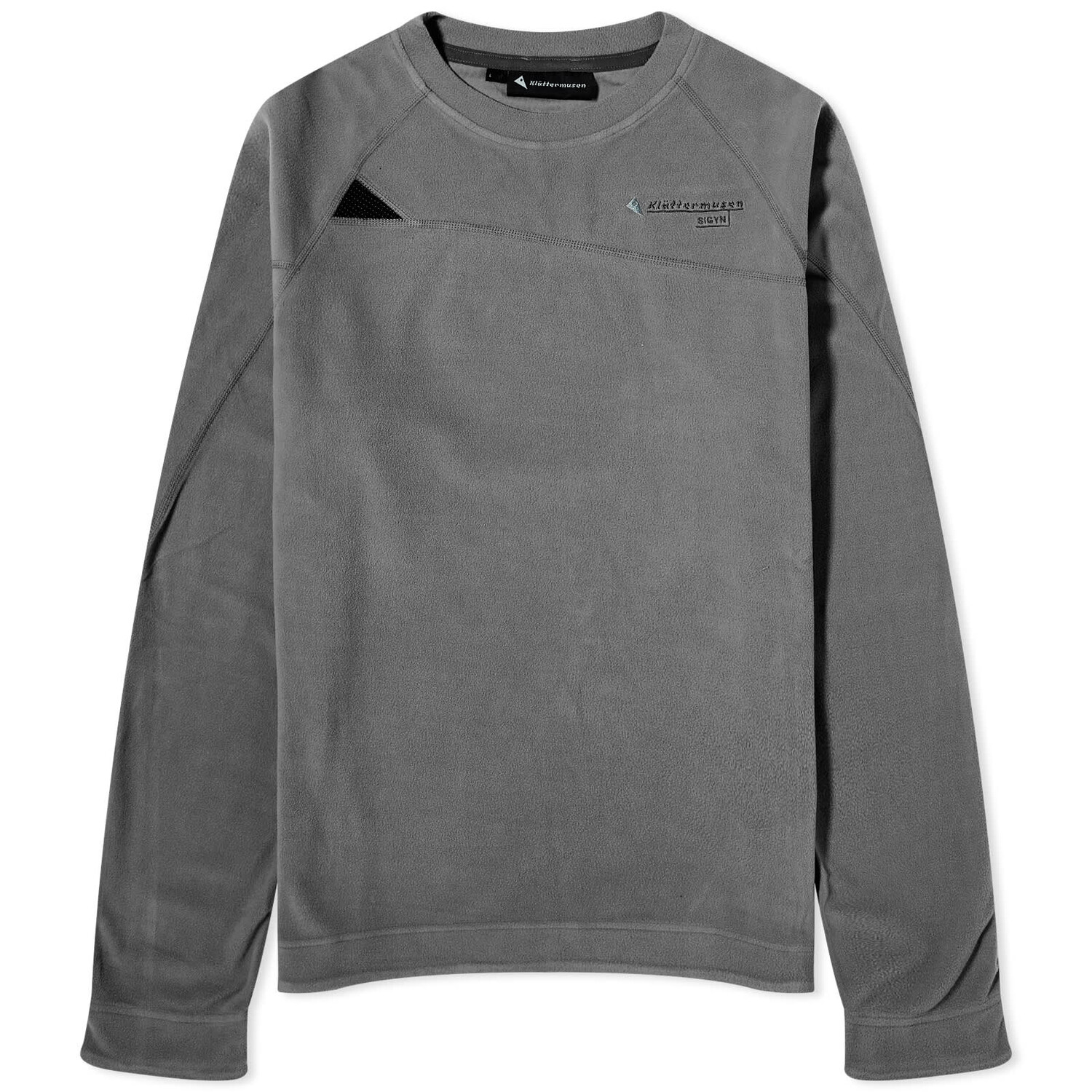

Свитшот Klattermusen Sigyn Fleece, цвет Raven