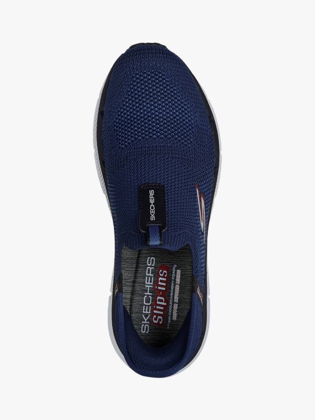 Удобные кроссовки premier 2.0 с максимальной амортизацией без помощи рук Skechers, темно-синий — фото 4