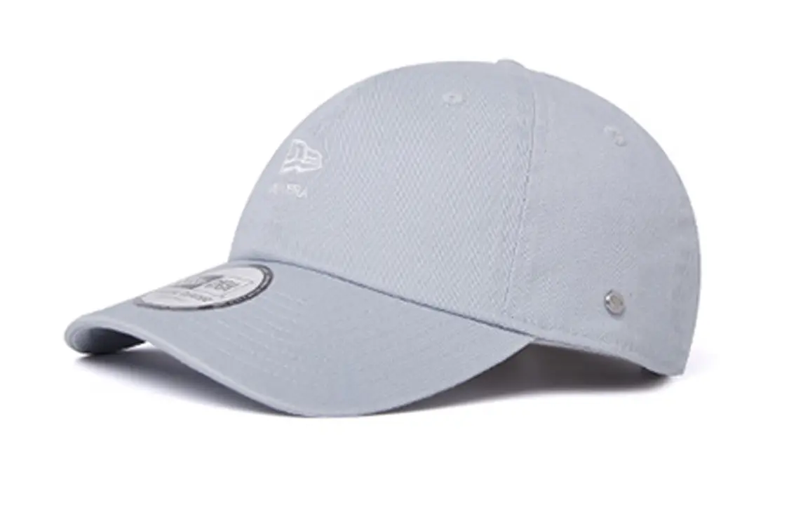 

New Era Хлопковая бейсболка унисекс светло-голубая, Light Blue