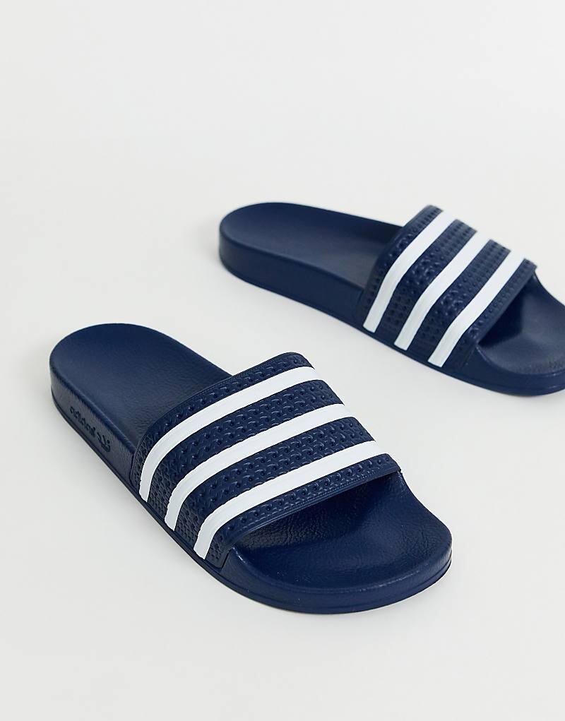 

adidas Originals Adilette – шлепанцы темно-синего цвета