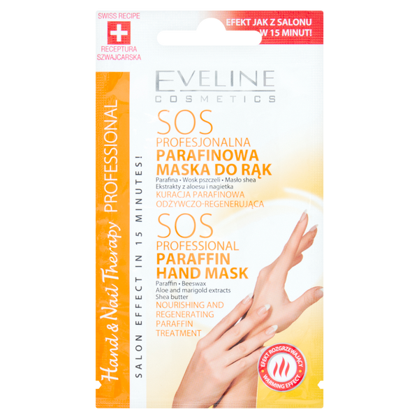

Профессиональная парафиновая маска для рук, 7 мл Eveline Cosmetics Sos