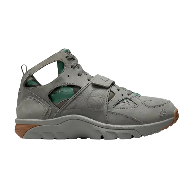 

Кроссовки Nike Corteiz x Air Trainer Huarache Gully Grey, серый