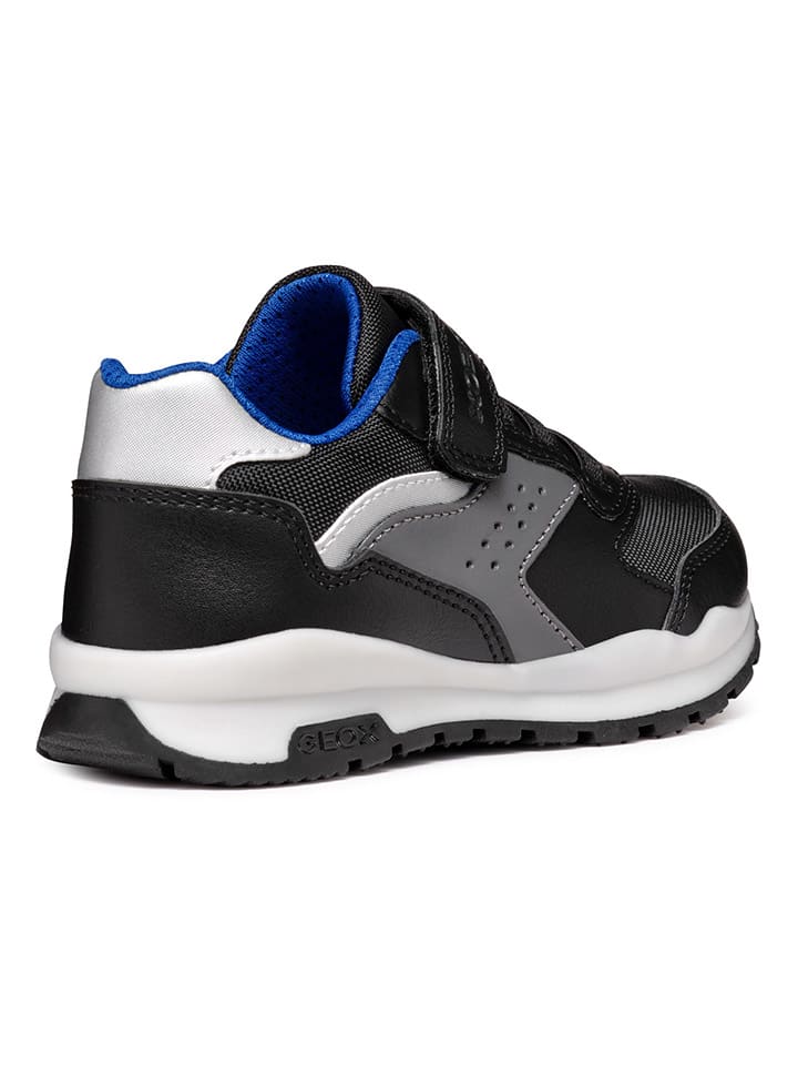 Кроссовки на шнуровке Geox Sneakers Pavel, цвет Schwarz/Grau — фото 4
