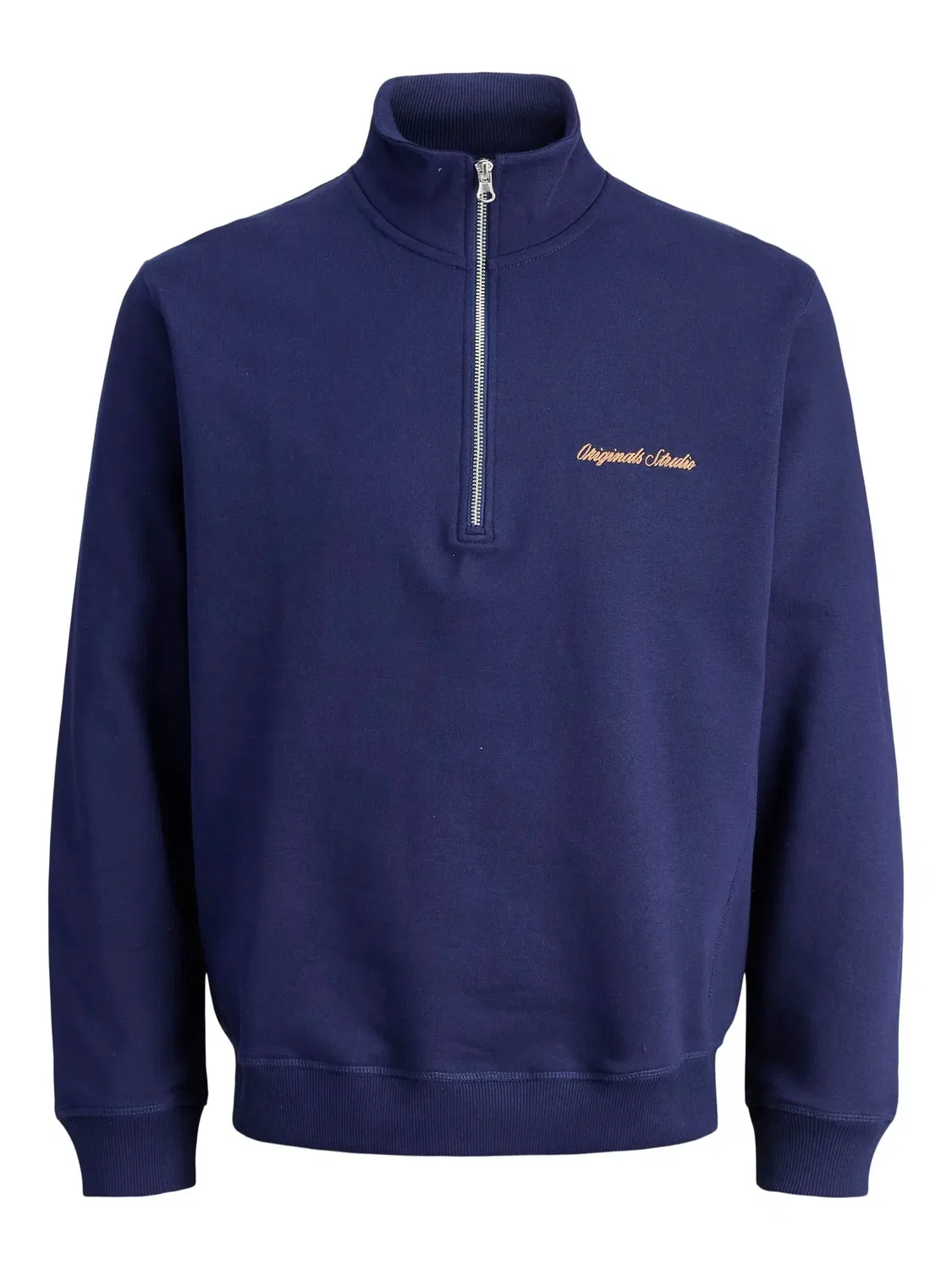 Свитшот с полузамком, JACK & JONES Junior, океанская пещера