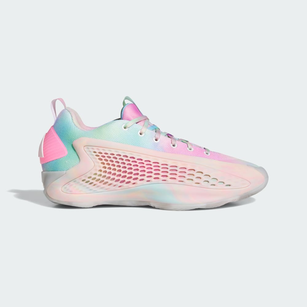 

Кроссовки Adidas Anthony Edwards 1 Low Shoes, цвет Cloud White/Acid Orange/Bliss Pink