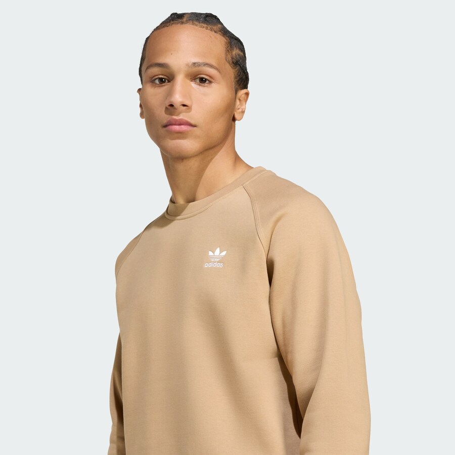 Толстовка ADIDAS ORIGINALS Trefoil Essentials, цвет Cappuccino — фото 3