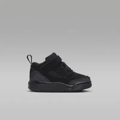 Кроссовки Jordan Spizike Low, цвет Black/Anthracite/Black — фото 3