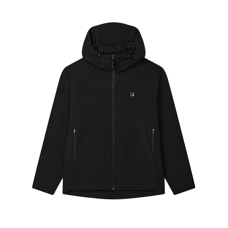 

FILA Фитнес-куртка мужская угольно-черная, Jet Black-BK
