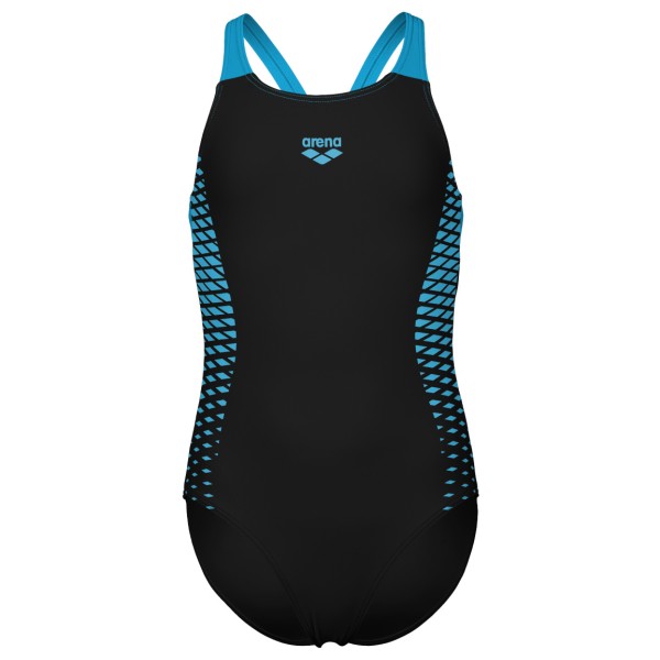 

Открытие девичьего купальника с v-образным вырезом сзади - купальник Arena, мультиколор