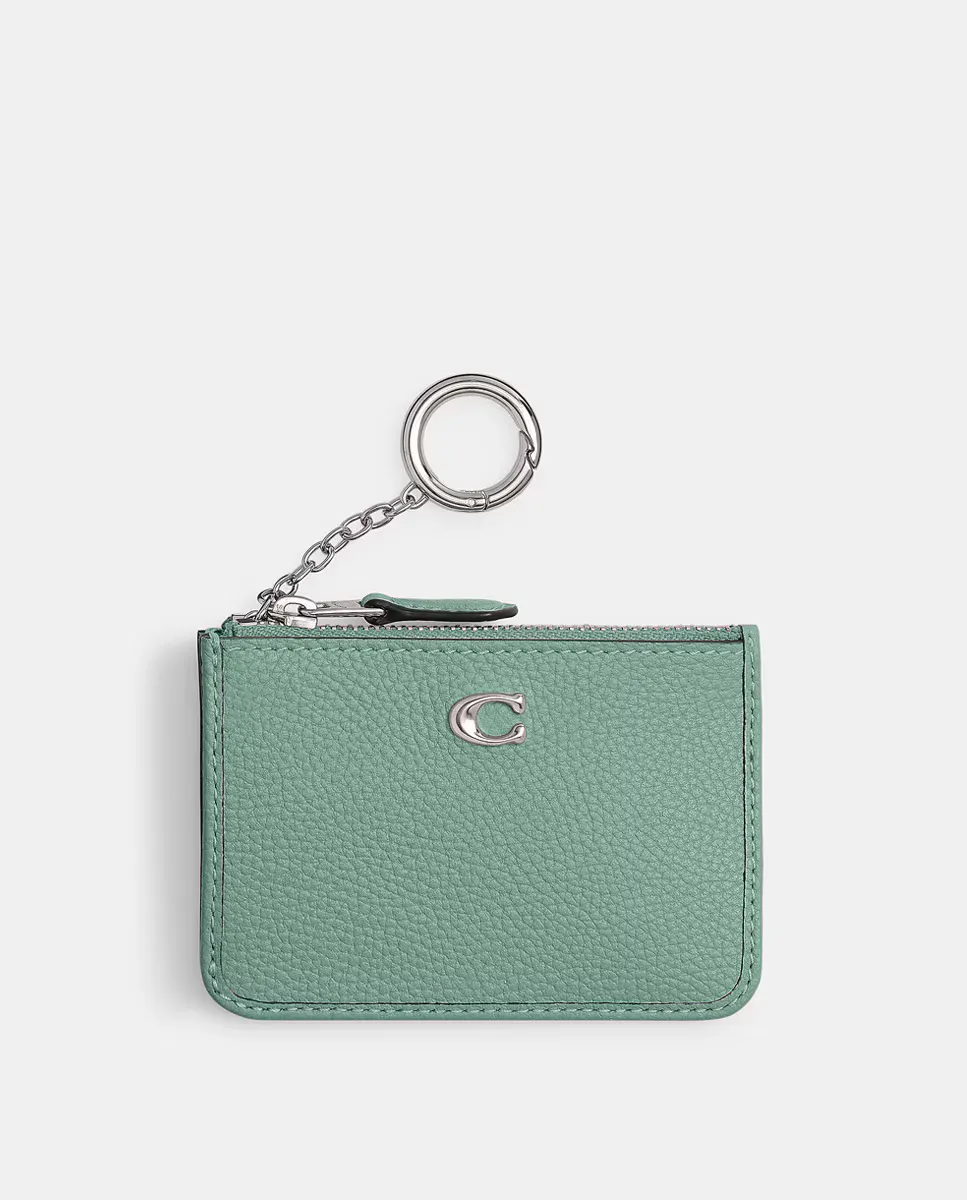 

Мини-узкий держатель для удостоверений личности Coach, синий