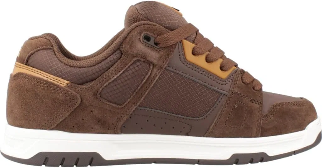 Женские низкие кроссовки Court Graffik DC Shoes, 212 Brown Brown — фото 4