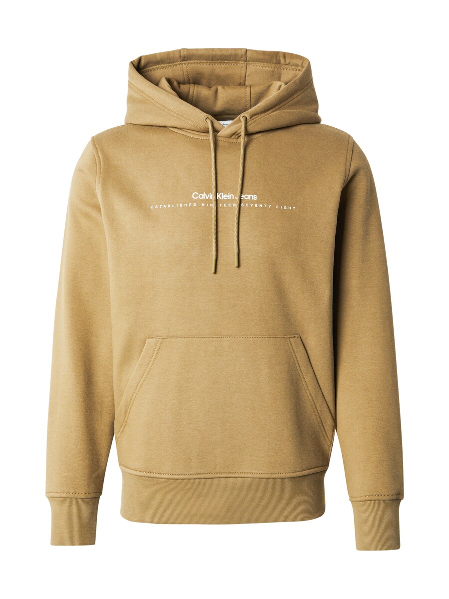 

Толстовка с капюшоном Calvin Klein Jeans Sweatshirt, хаки